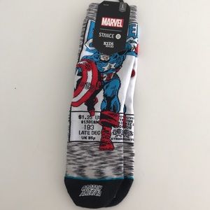 UNWORN Capitan America Stance Socks